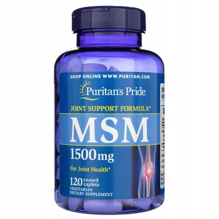Puritan&#039;s Pride MSM 1500 mg 120 tabletek