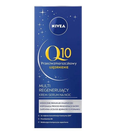 Q10 Power przeciwzmarszczkowe serum regenerujące na noc 30ml