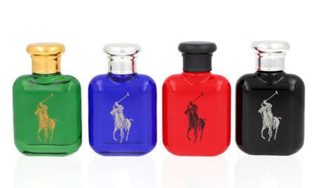 Ralph Lauren World Of Polo Miniature Edt 4x15ml: Polo Red + Polo Blue + Polo + Polo Black