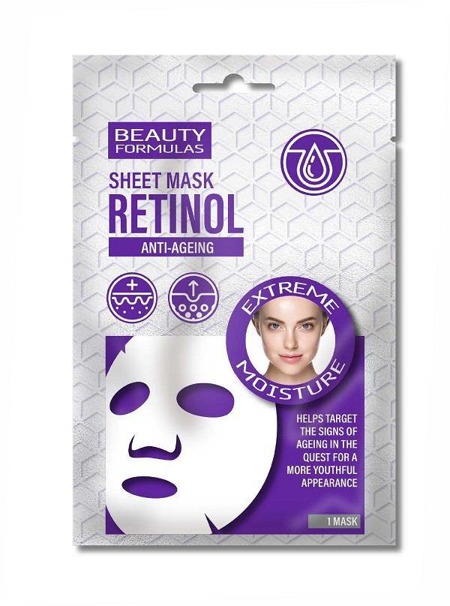Retinol Anti-Ageing Sheet Mask nawilżająca maska w płachcie do twarzy