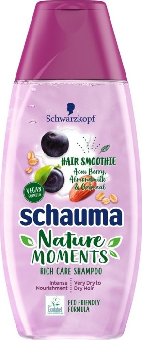SCHAUMA Nature Moments Rich Care Shampoo Acai Berry 400ml