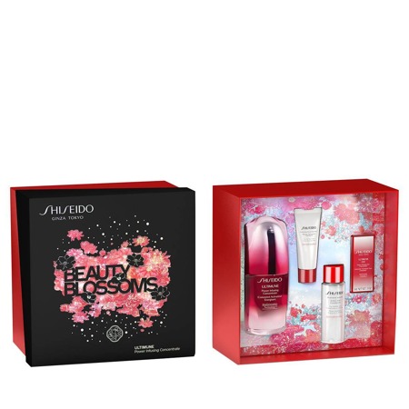 SHISEIDO Ultimune Power Infusing Concentrate 50ml + Power Infusing Eye Concentrate 3ml + Treatment Softener 30ml + Clarifying Cleansing Foam 15 ml