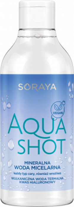 SORAYA Aqua Shot mineralna woda micelarna 400ml