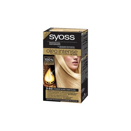 SYOSS Oleo Intense 9-60 Piaskowy Blond