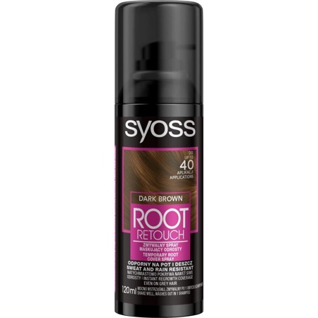 SYOSS Root Retoucher Dark Brown120ml