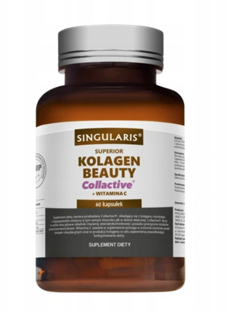 Singularis Kolagen Beauty Collactive+ witamina C 60 kapsułek