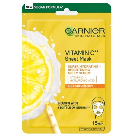 Skin Naturals Vitamic C Sheet Mask nawilżająca maska na tkaninie z witaminą C 28g