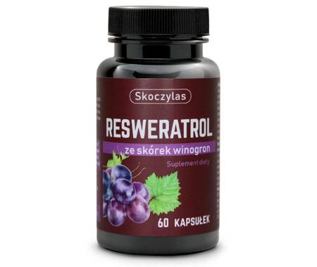Skoczylas Resweratrol 50 mg 60 kapsułek