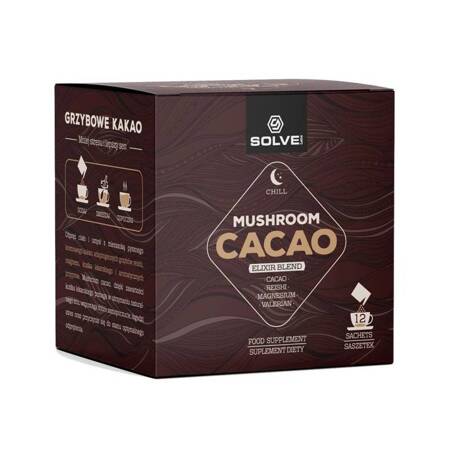 SolveLabs Mushroom Cacao Elixir 12 saszetek