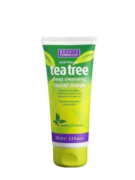 Tea Tree Deep Cleansing Facial Mask oczyszczająca maska glinkowa do twarzy 100ml