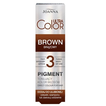 Ultra Color Pigment tonujący kolor włosów Brązowy 100ml