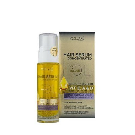 Vollare Hair Serum PROils Extra Volume Oil serum do włosów cienkich i pozbawionych objętości Wzmocnienie i Witalność 30ml