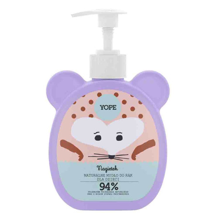 YOPE Naturalne mydło do rąk dla dzieci Nagietek 400ml
