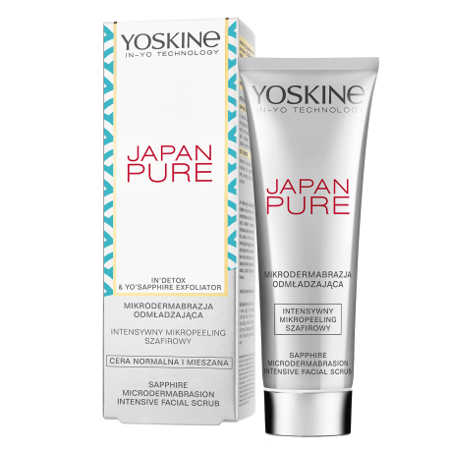 YOSKINE Japan Pure intensywny mikropeeling szafirowy 75ml