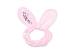 Bunny Ears pluszowa opaska kosmetyczna królicze uszy Jasny Róż